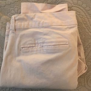 Old Navy pink pixie chino ankle pants